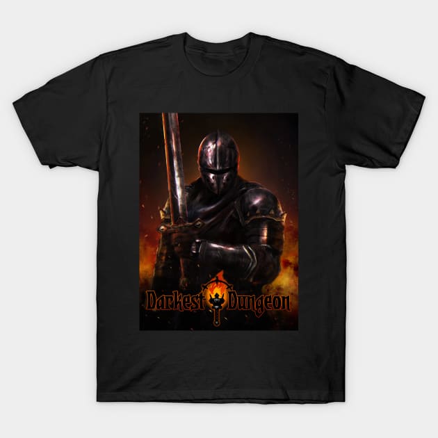 Crusader Darkest Dungeon T-Shirt by marioteodosio